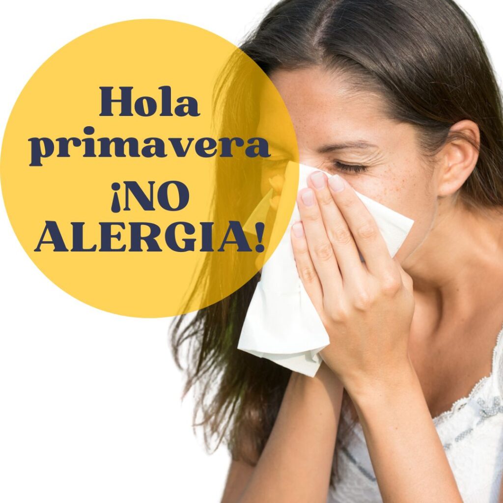 Combate los síntomas de la alergia